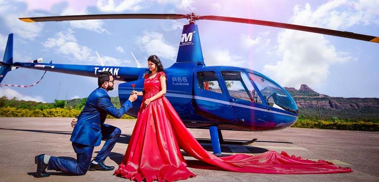 Wedding Helicopter Service in India
